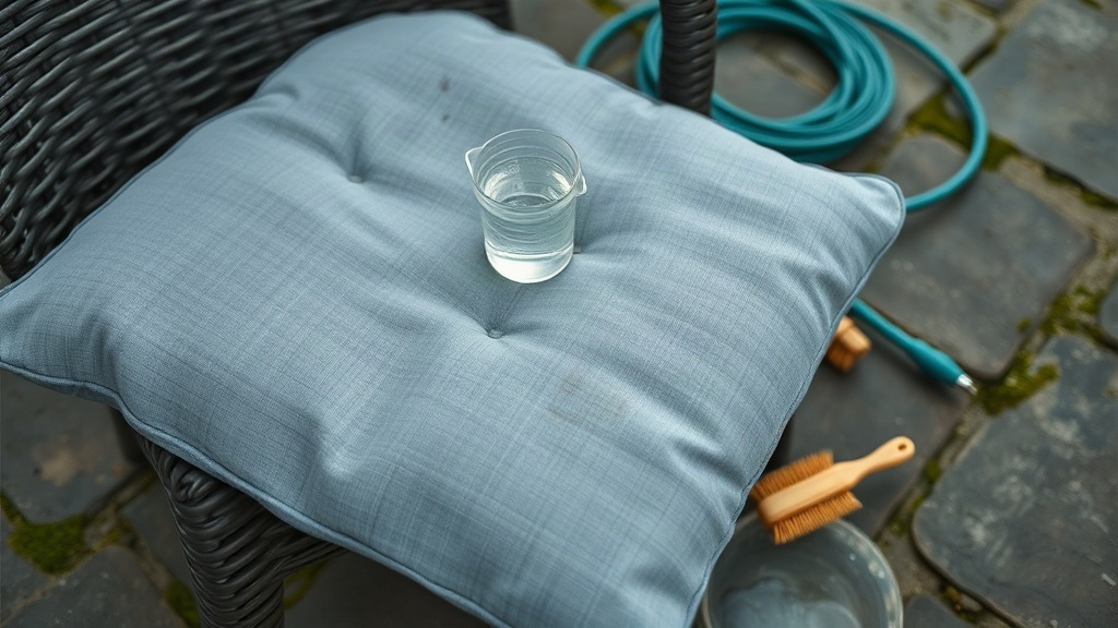 How to Clean Outdoor Cushions Without Ruining the Filling