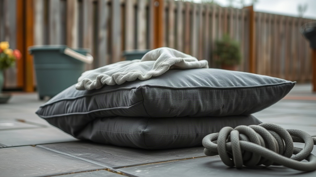 How to Store Garden Cushions Over Winter (Without Mould)